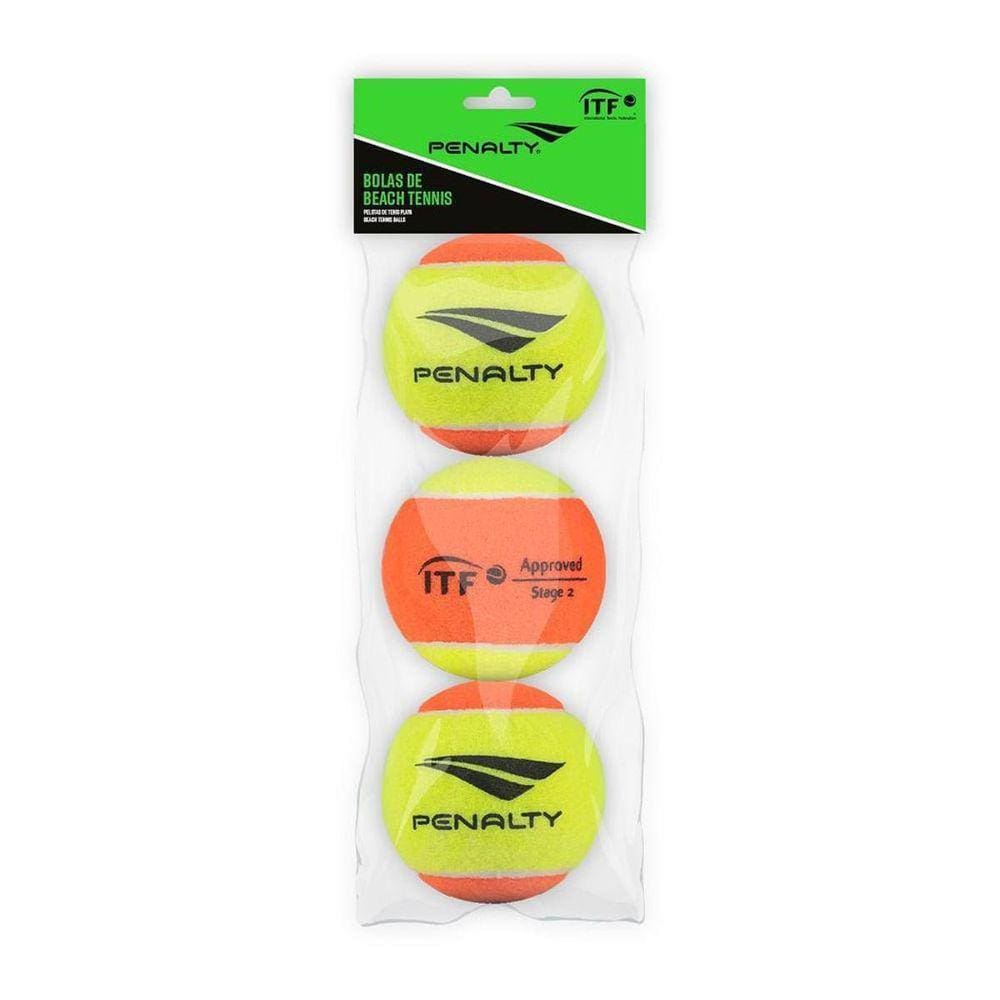 Bola De Beach Tênnis Penalty XXII Pack 3 Unidades