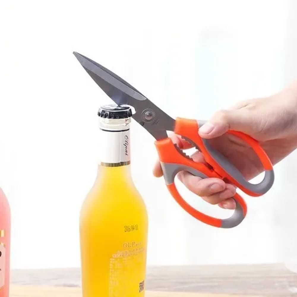 Tesoura Para Cozinha Tezoura Multiuso Corta Frango Culinaria