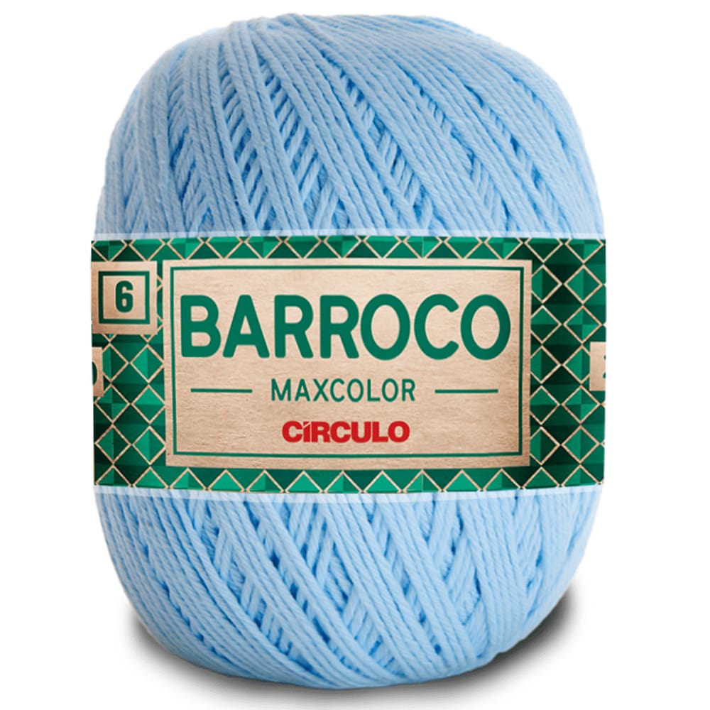 Barbante Círculo Nº 6 Barroco Maxcolor -  452m - 400g