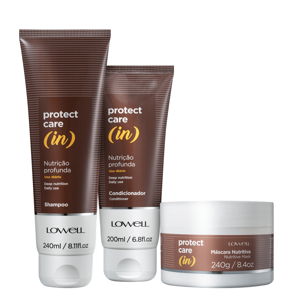 Kit Lowell Protect Care (in) (3 Produtos)