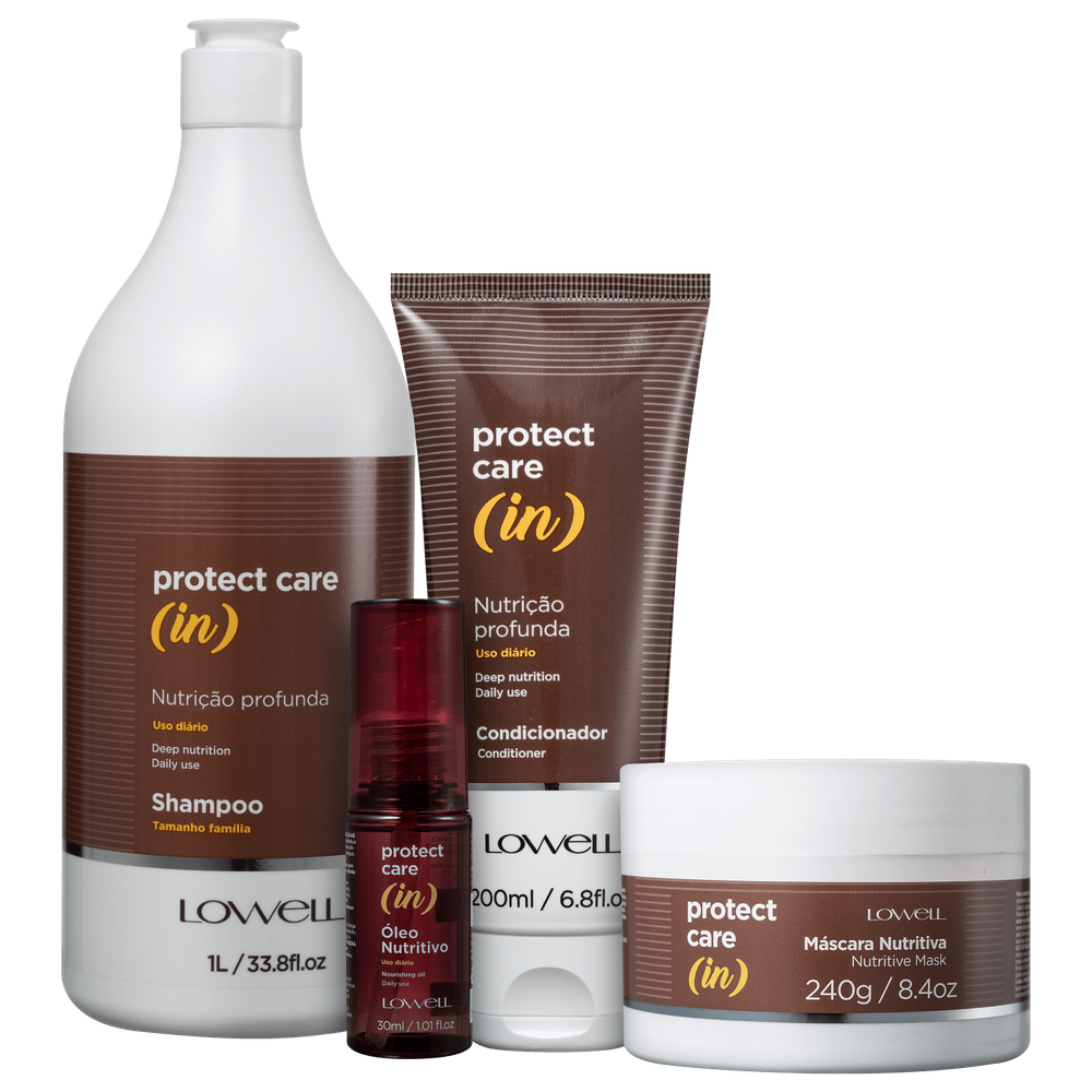 Kit Lowell Protect Care (in) Four (4 Produtos)