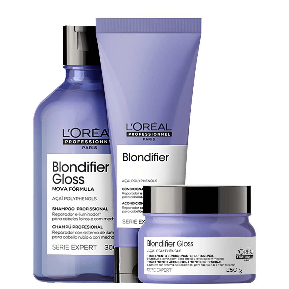 Kit L`Oréal Professionnel Serie Expert Blondifier Essential (3 Produtos)