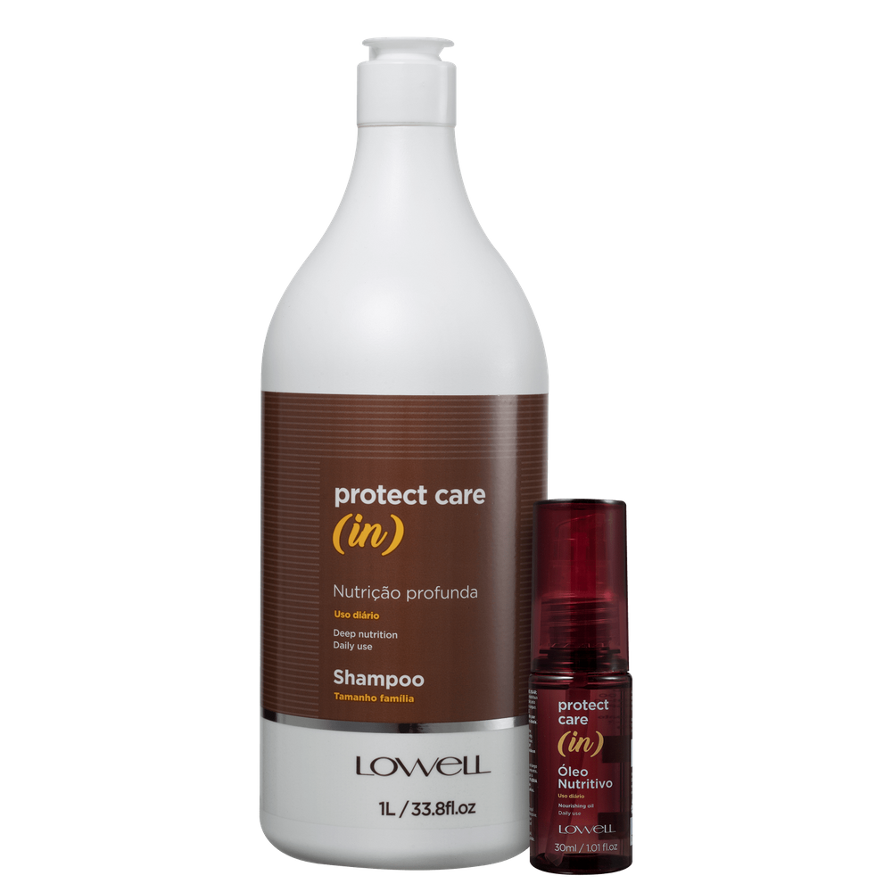 Kit Lowell Protect Care (in) Dupla Nutritiva (2 Produtos)