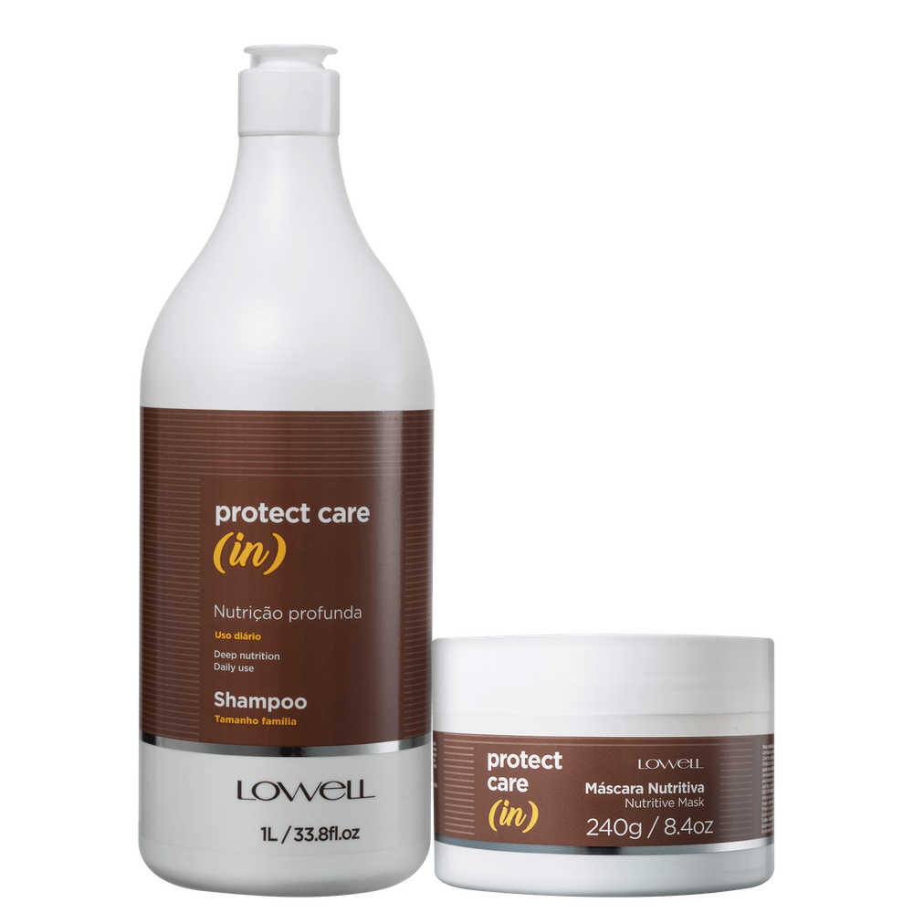 Kit Lowell Protect Care (in) Nutrição Profunda (2 Produtos)