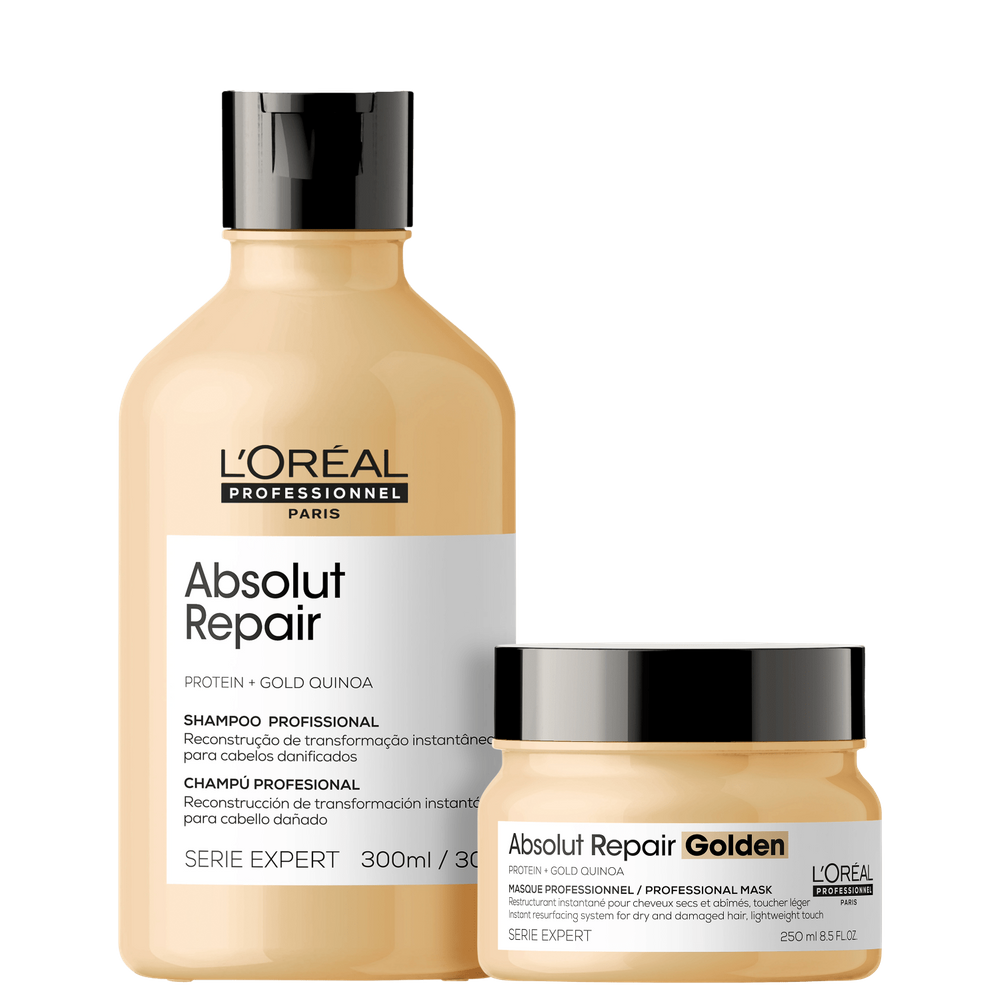 Kit L`Oréal Professionnel Serie Expert Absolut Repair Gold Quinoa + Protein Golden Lightweight (2 produtos)