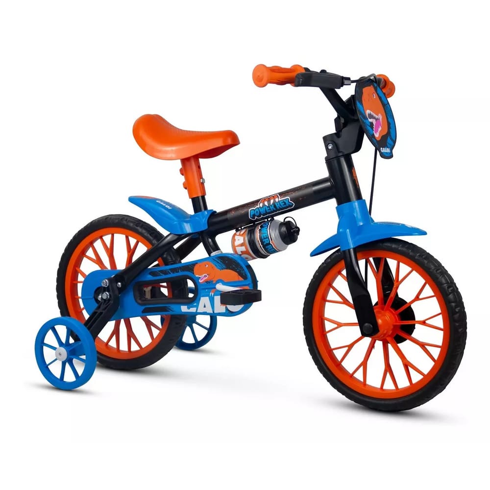 Bicicleta Infantil Masculina Power Rex aro 12 Caloi