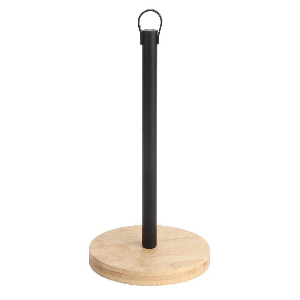 Porta Papel Toalha Preto 33cm - A\CASA