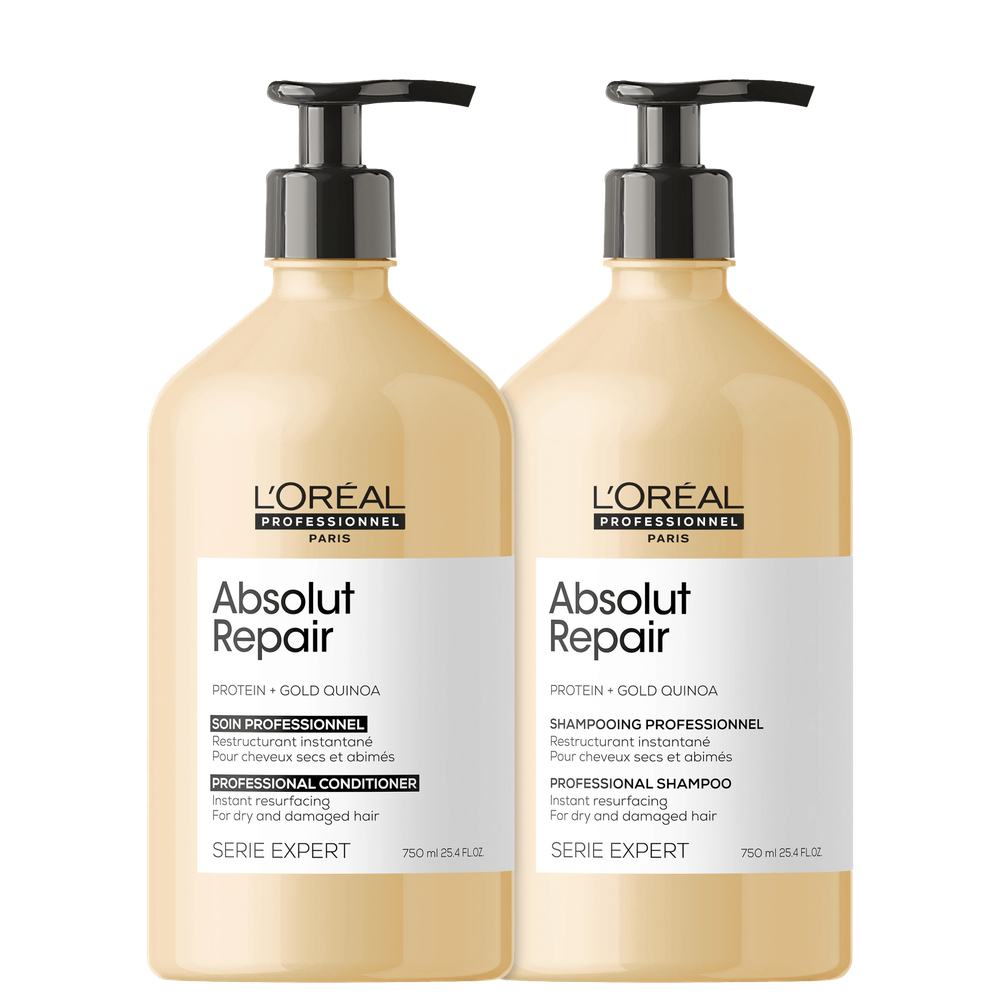 Kit L`Oréal Professionnel Serie Expert Absolut Repair Gold Quinoa + Protein (2 Produtos)