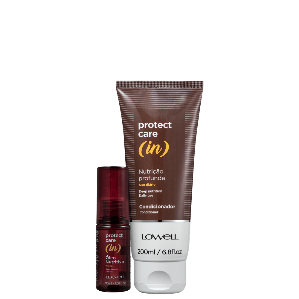Kit Lowell Protect Care (in) Nutrição Power (2 Produtos)