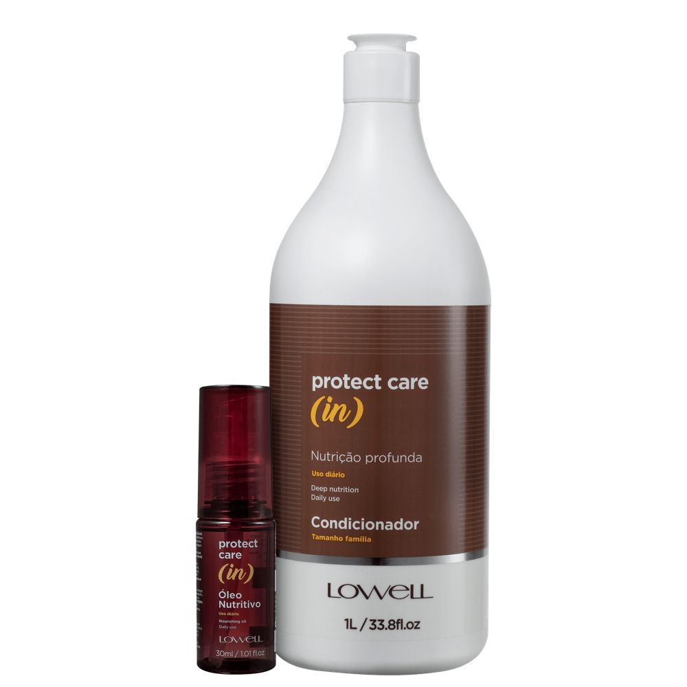 Kit Lowell Protect Care (in) Mega Nutrição (2 Produtos)