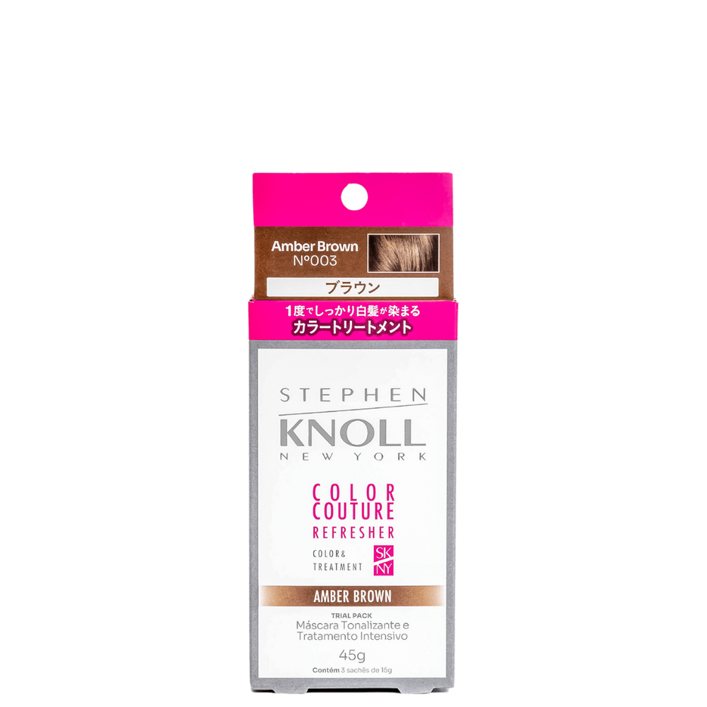 Stephen Knoll Color Couture Refresher Amber Brown - Máscara Tonalizante 3x15g