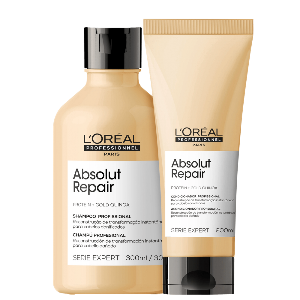 Kit L`Oréal Professionnel Serie Expert Absolut Repair Gold Quinoa + Protein Duo (2 Produtos)