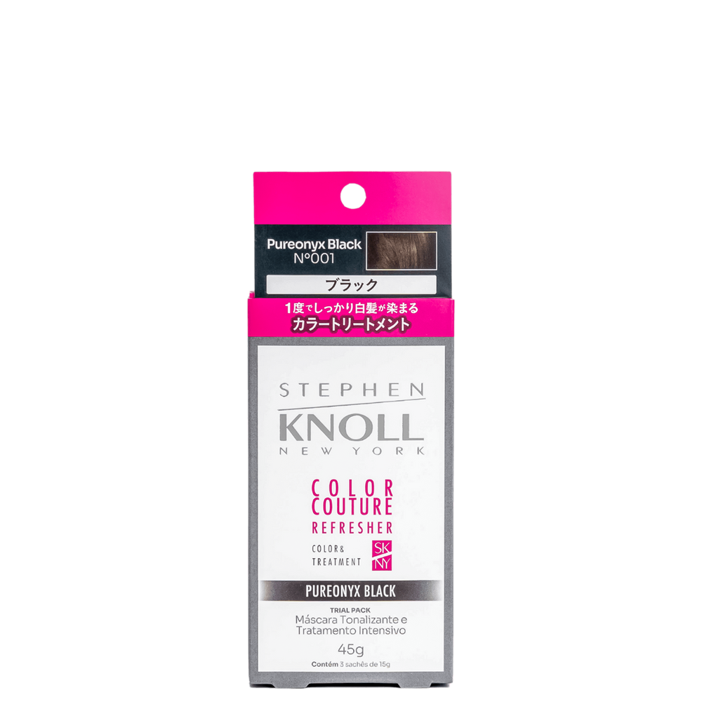 Stephen Knoll Color Couture Refresher Pureonyz Black - Máscara Tonalizante 3x15g