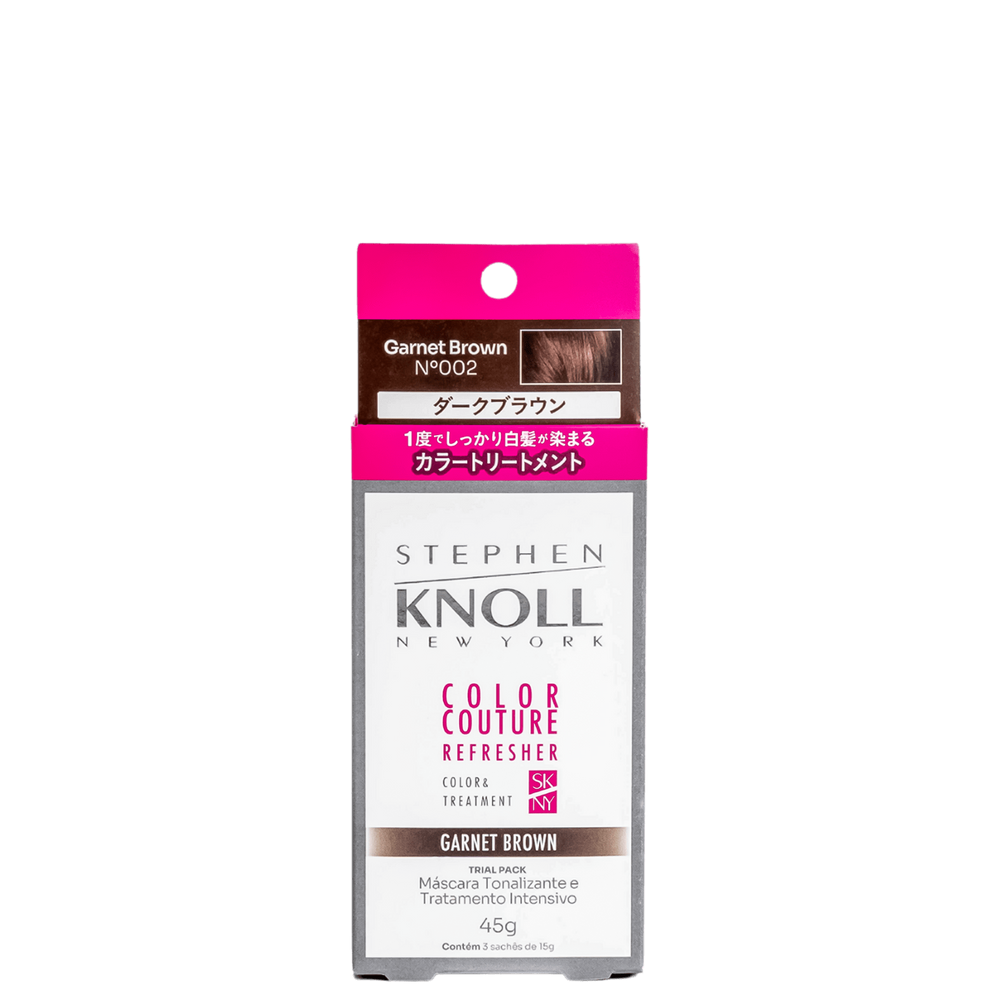 Stephen Knoll Color Couture Refresher Garnet Brown - Máscara Tonalizante 3x15g