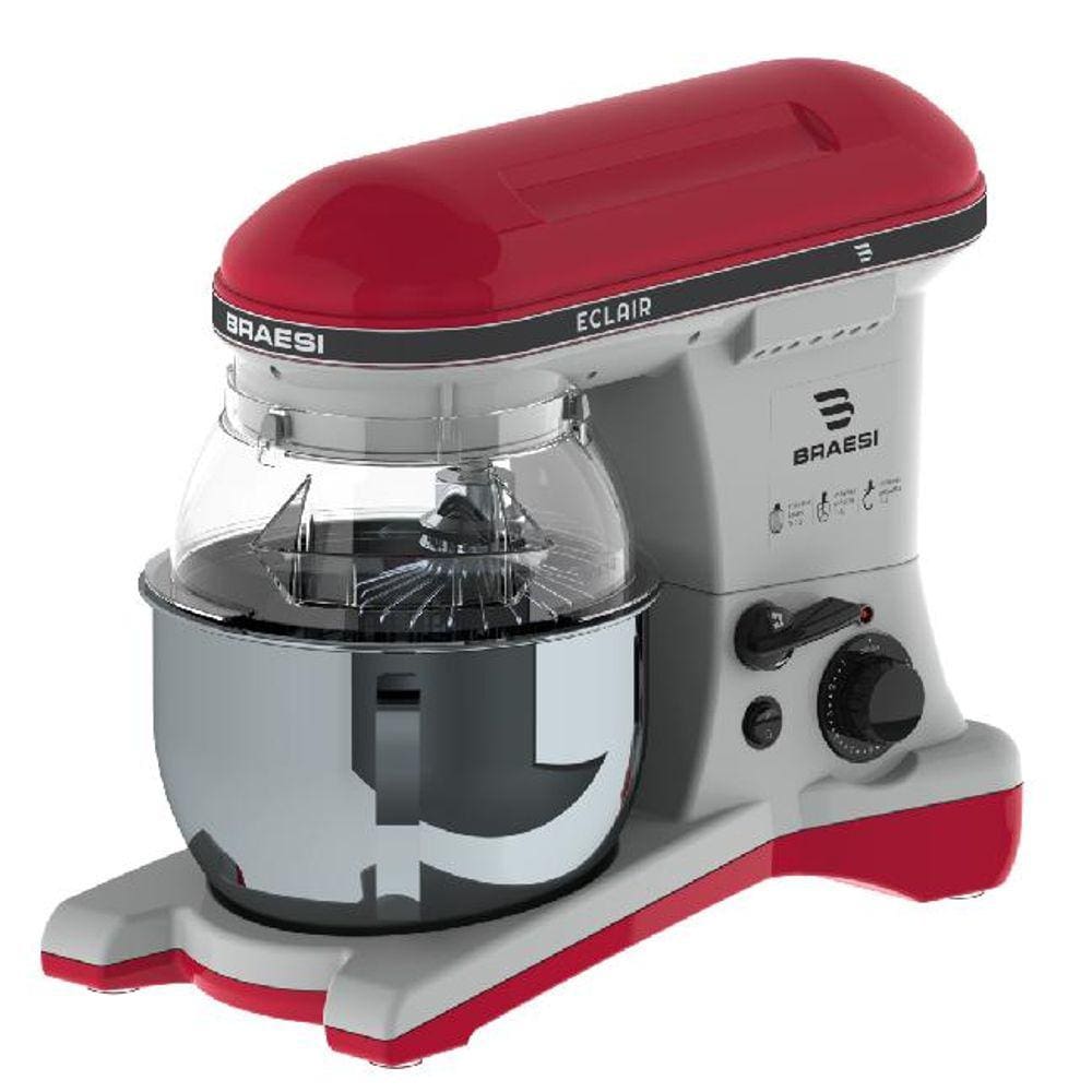 Batedeira Planetária Eclair BP-500 Bivolt Vermelha - Braesi