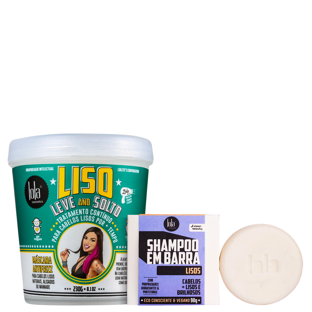 Kit Lola Cosmetics Lisos e Soltos Duo (2 produtos)