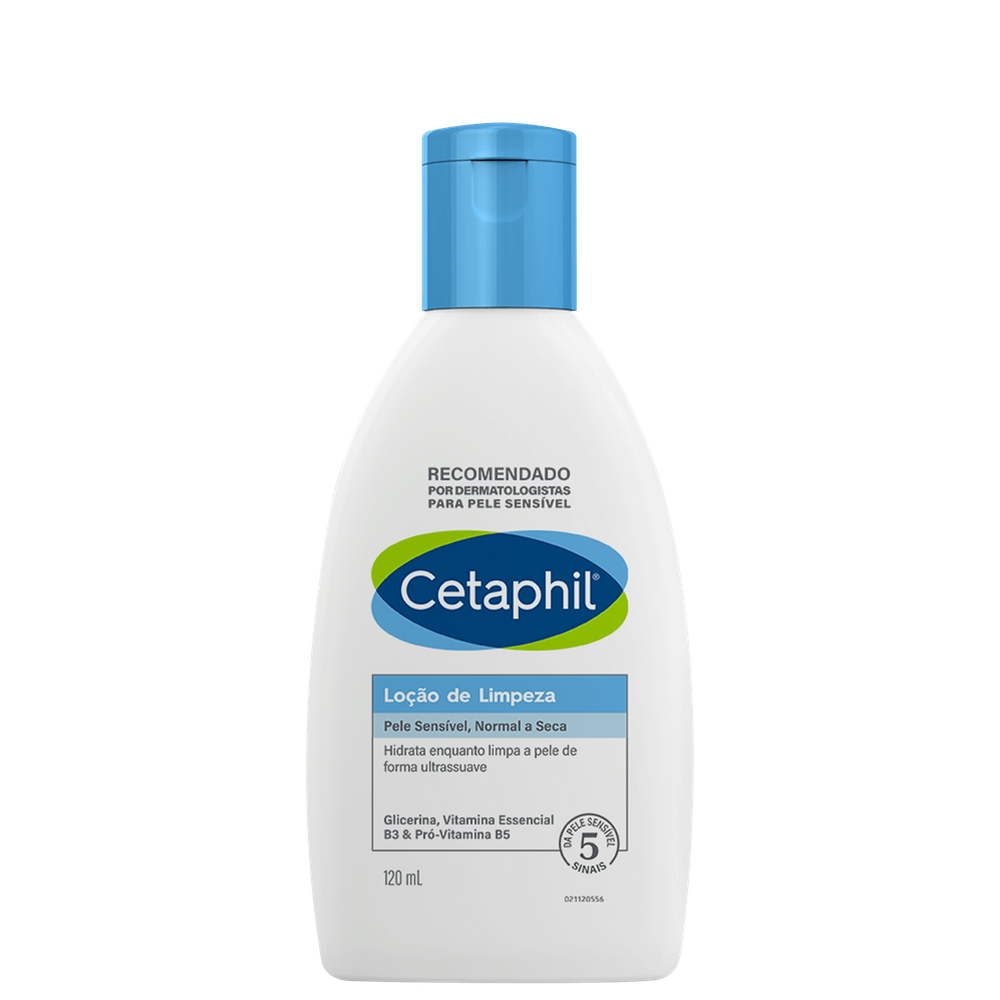 Cetaphil - Loção de Limpeza Facial 120ml BLZ