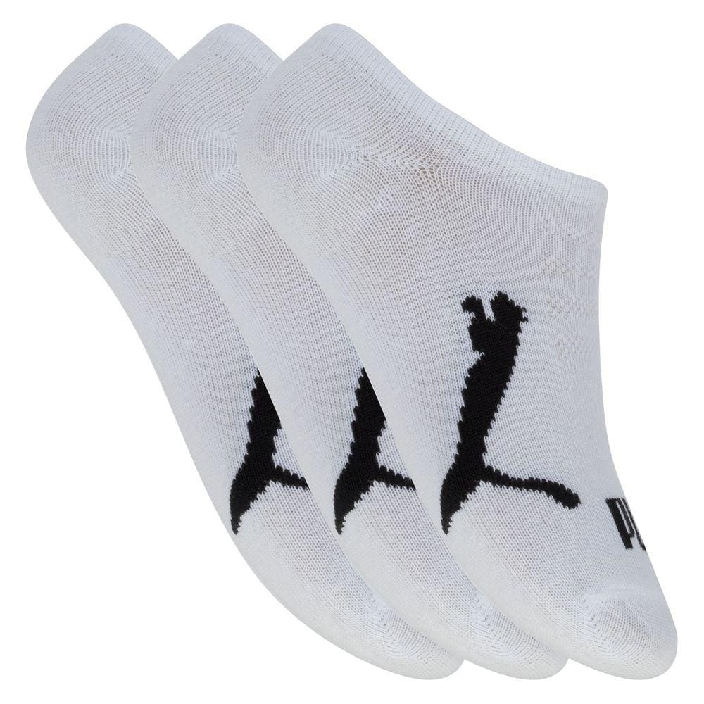 Kit de Meias Puma Sapatilha Invisivel com 3 Pares 25 a 28 - Infantil