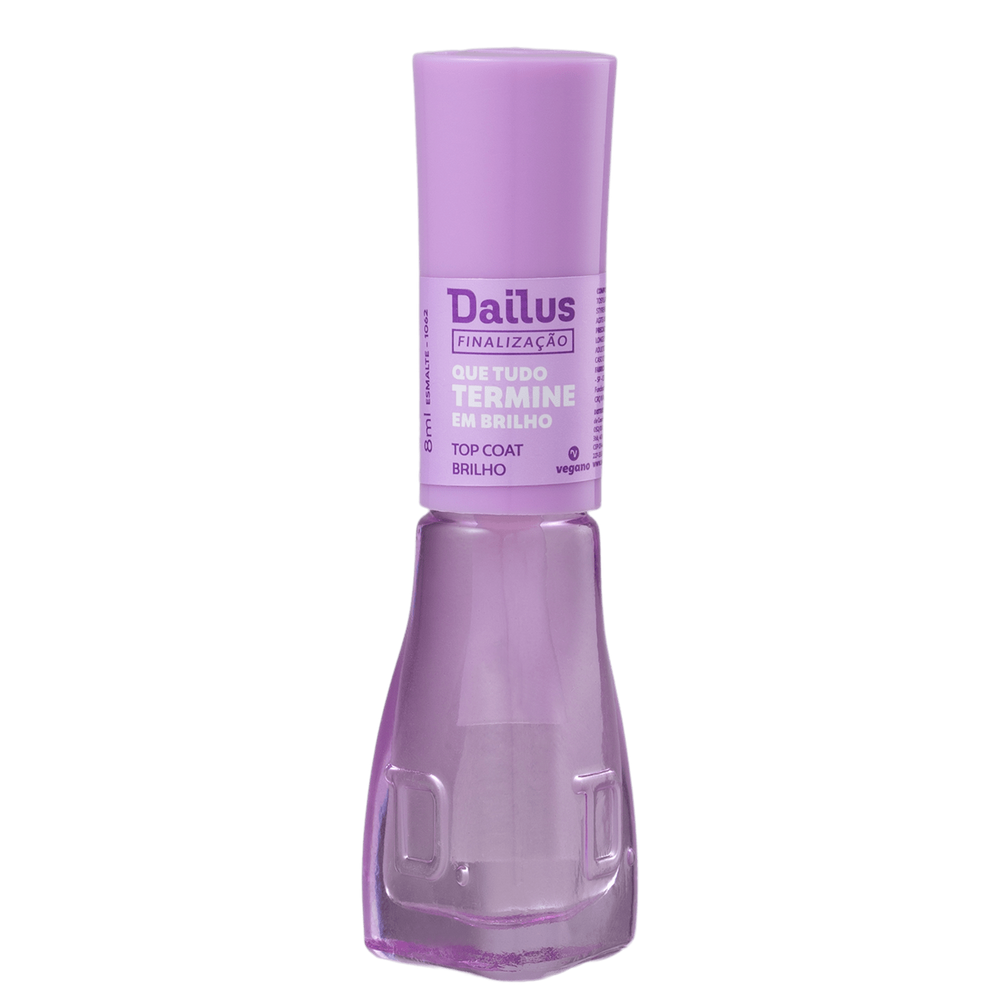 Dailus Que Tudo Termine em Brilho - Top Coat 8ml