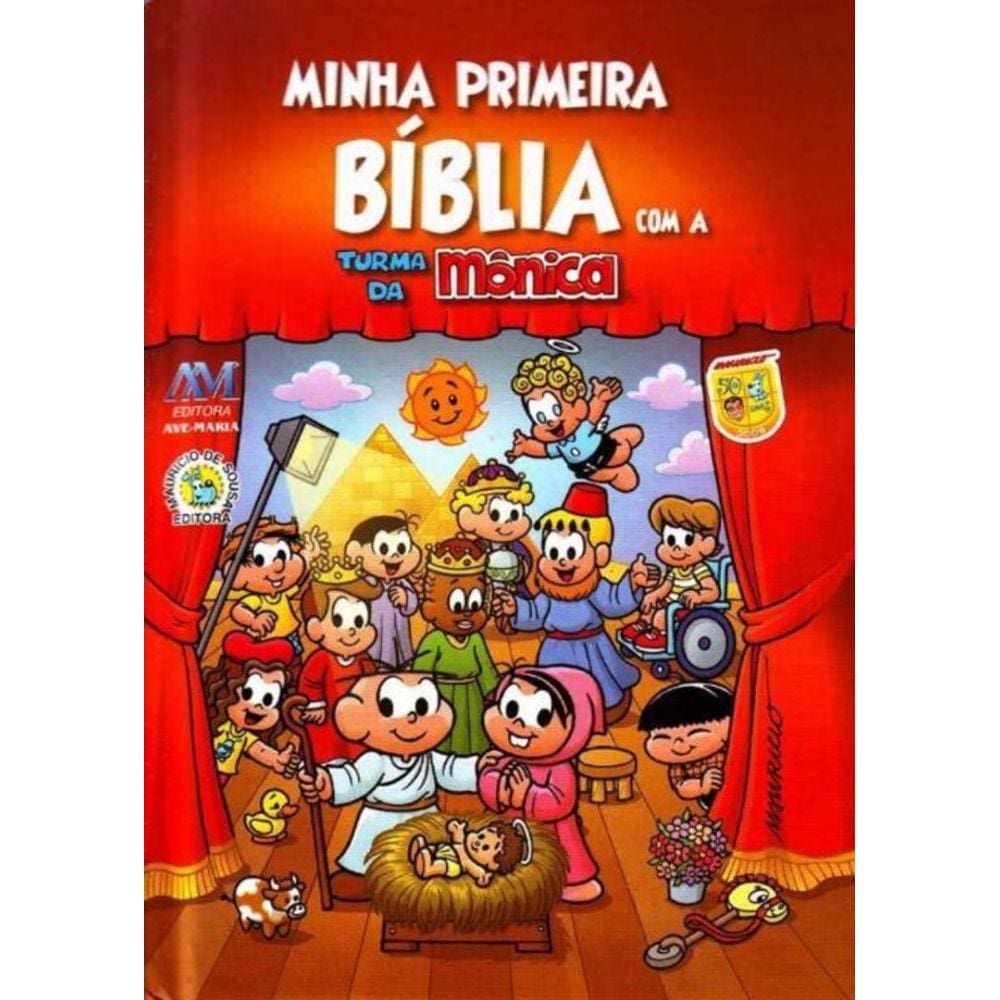 Minha Primeira Biblia Com A Turma Da Monica