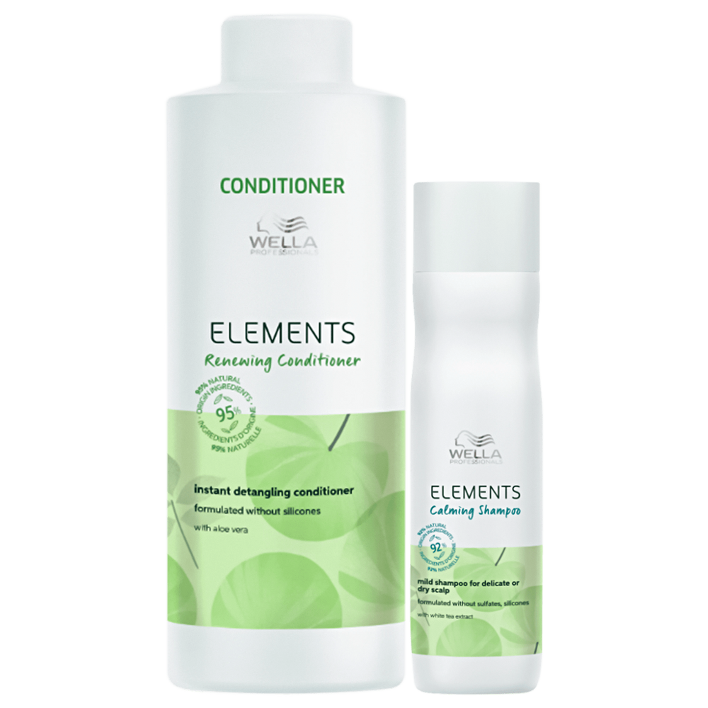 Kit Wella Professionals Elements Calming + Renewing Duo Salon (2 Produtos)