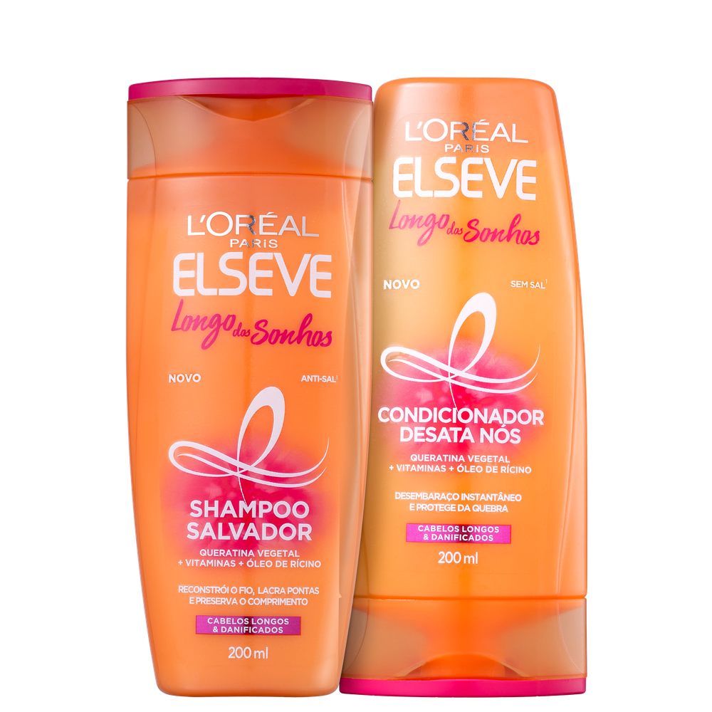 Kit Elseve L`Oréal Paris Longo dos Sonhos Duo (2 Produtos)