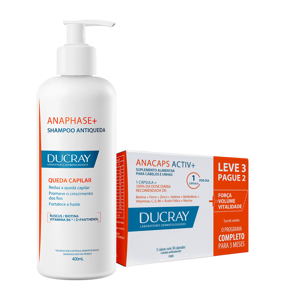 Kit DUCRAY Anacaps + Anaphase Super (2 Produtos)