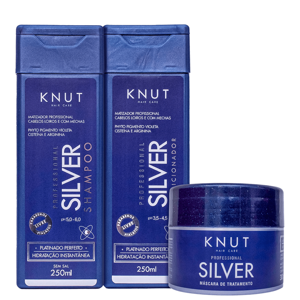 Kit Knut Silver Trio (3 Produtos)