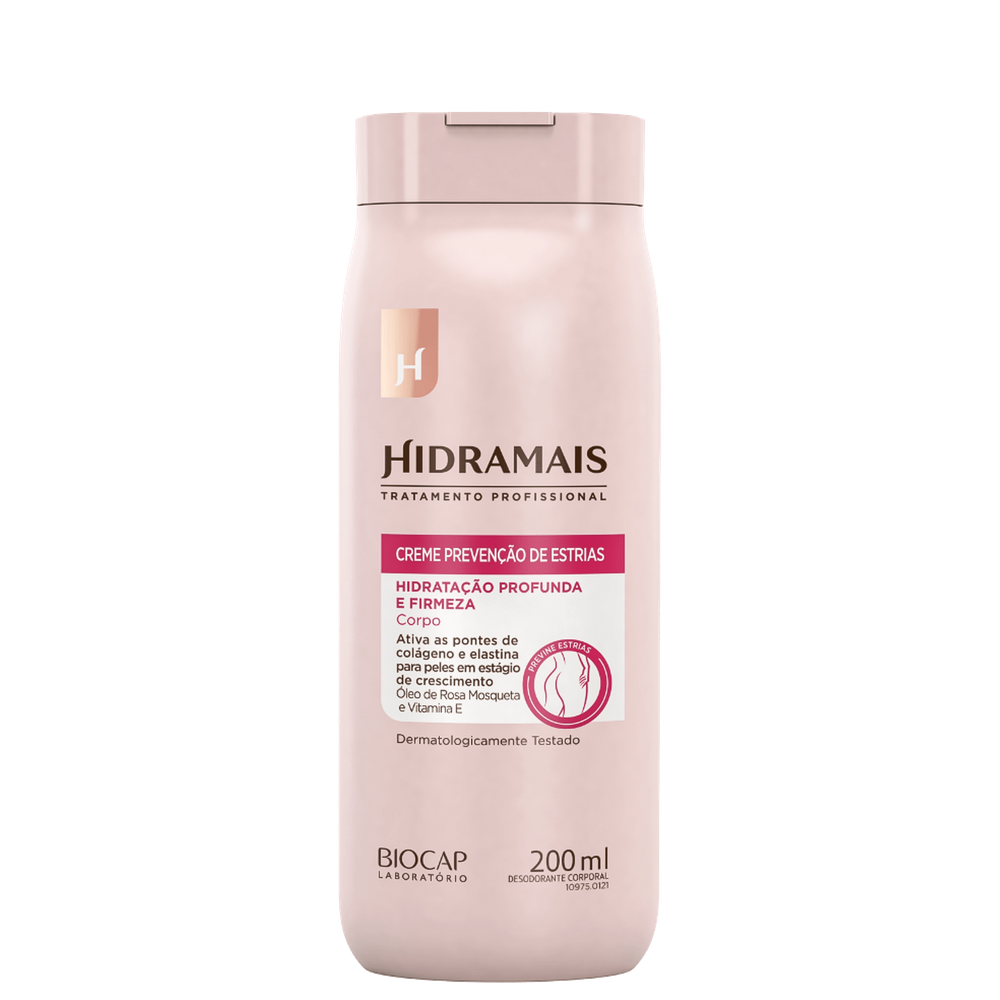 Hidramais - Creme para Prevenção de Estrias 200ml