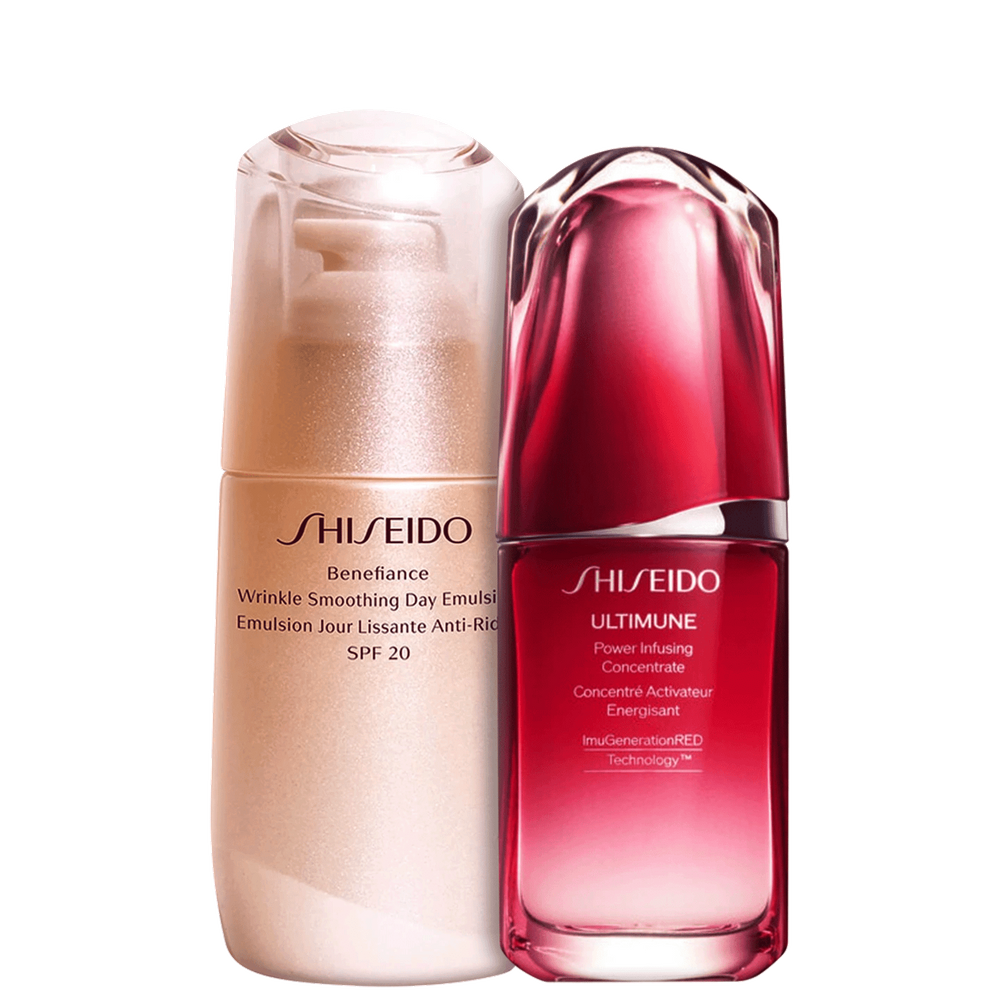 Kit Shiseido Benefiance Wrinkle Ultimune (2 Produtos)