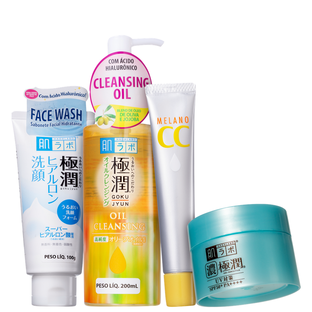 Kit Hada Labo Gokujyun Melano CC (4 Produtos)