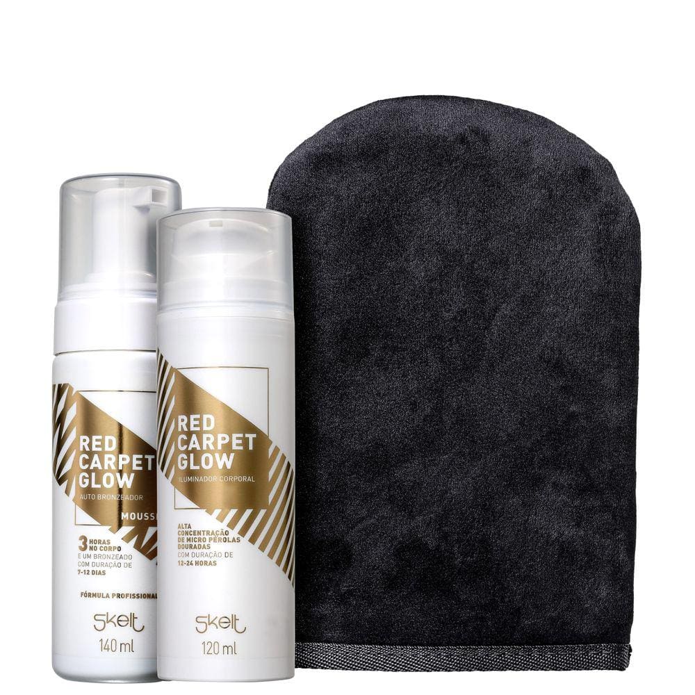 Kit Skelt Red Carpet Glow Shine (3 Produtos)
