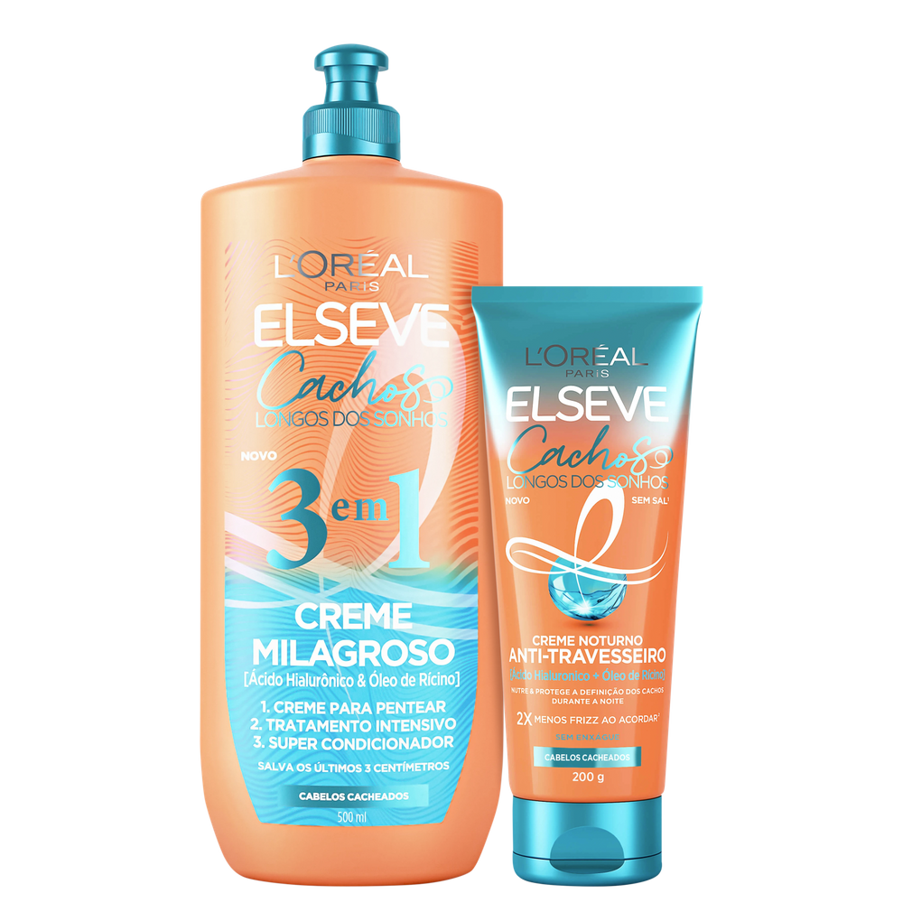 Kit Elseve L`Oréal Paris Cachos dos Sonhos (2 Produtos)