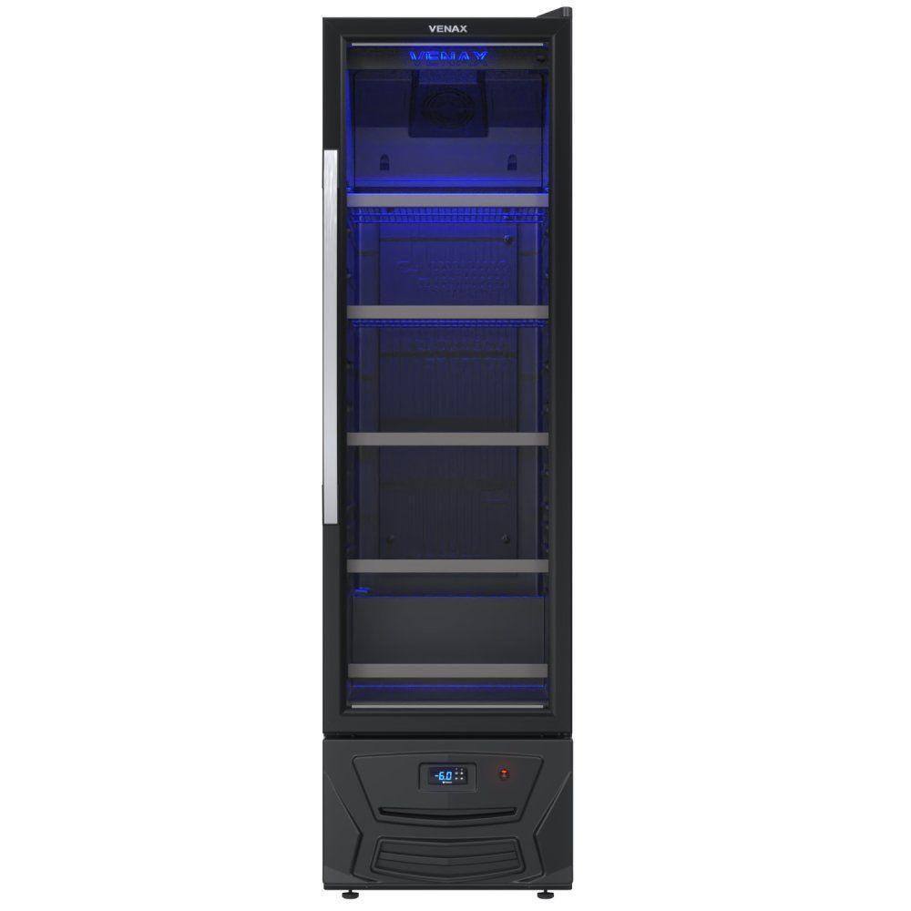 Cervejeira Venax Blue Light 200 Litros Preto 110v 32167