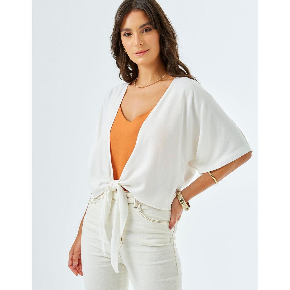 Sobreposto Zinzane Feminino Gleice - Off White