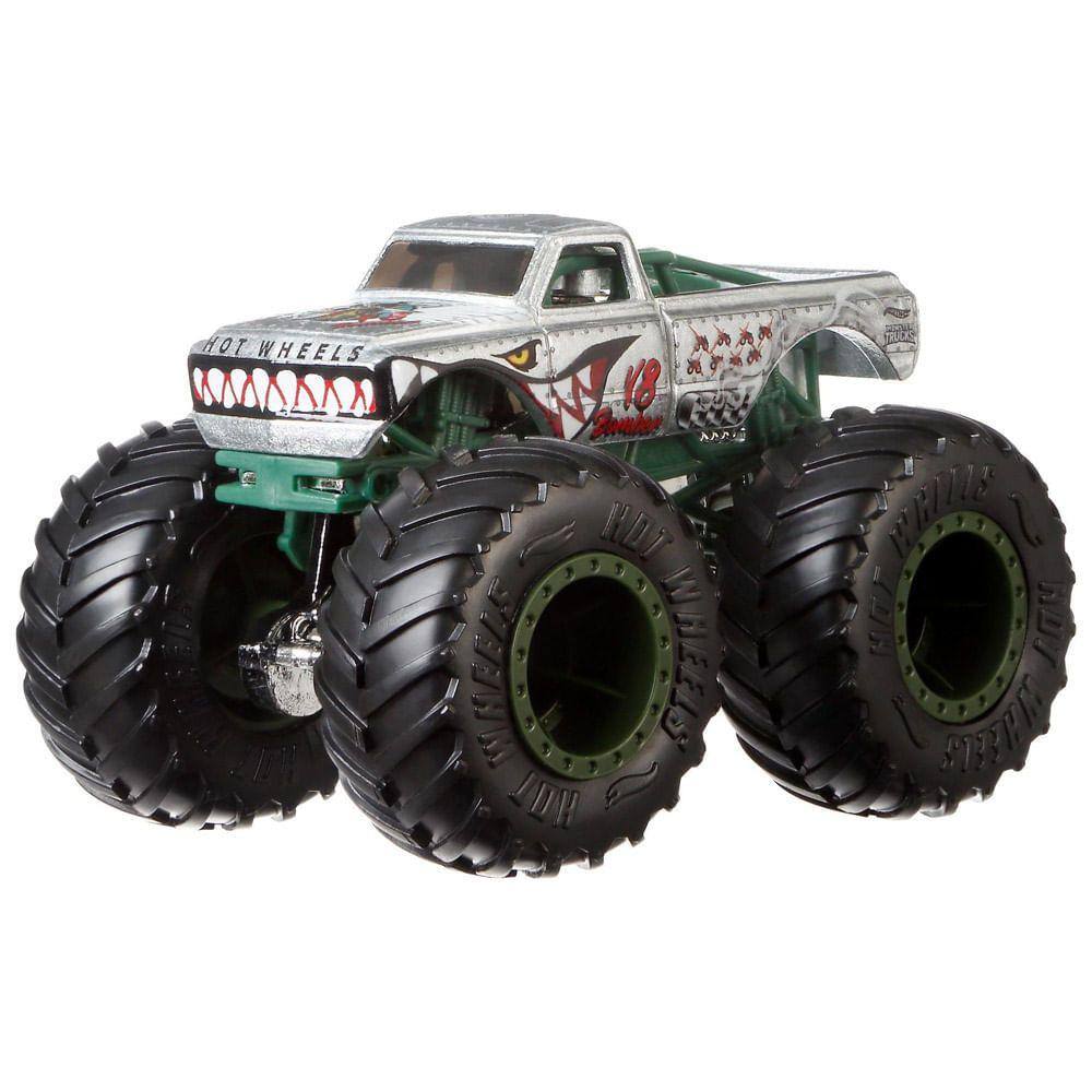 Hot Wheels Pista Monster Trucks Desafio Do Giro - Mattel