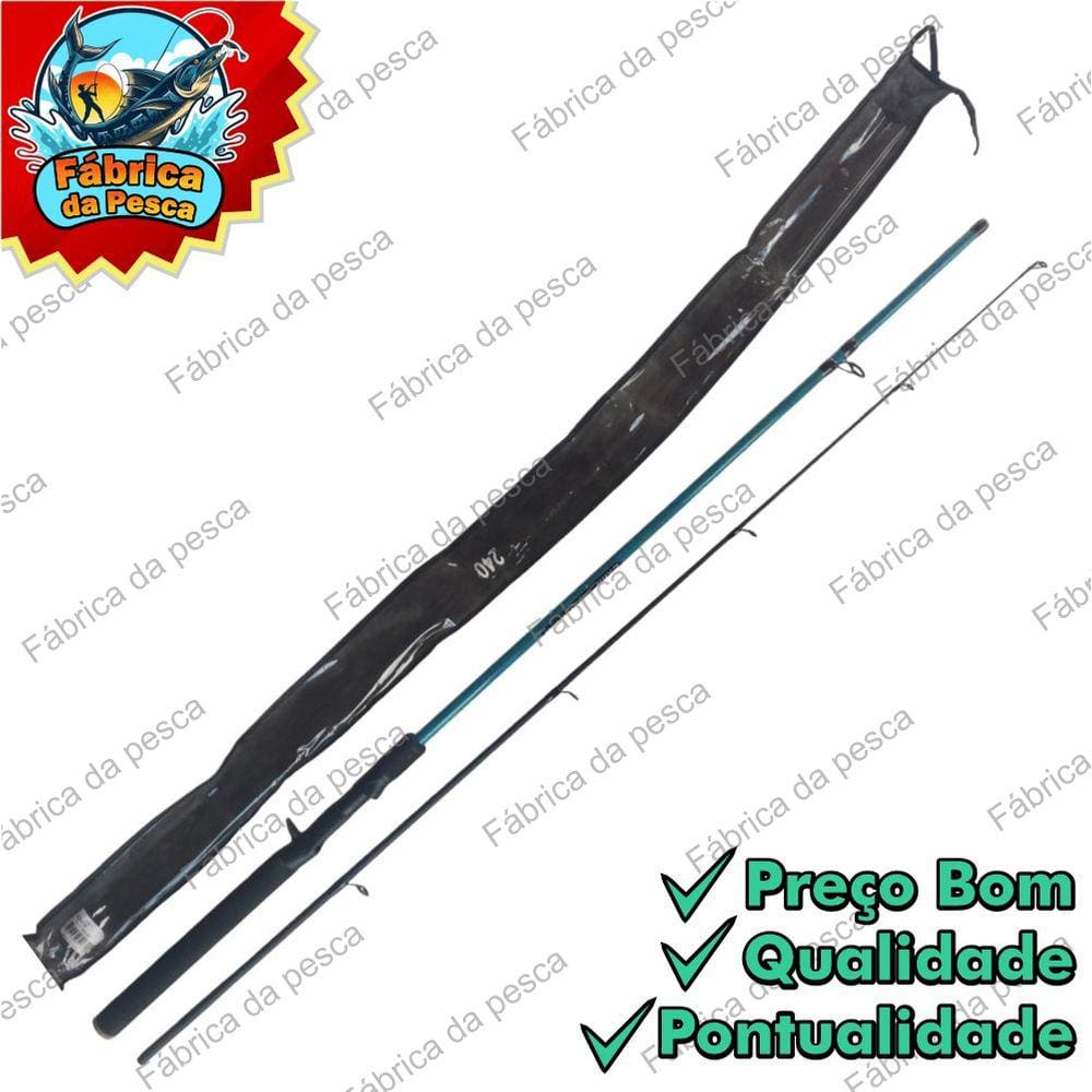 VARA PARA CARRETILHA 2,40m 80% CARBONO