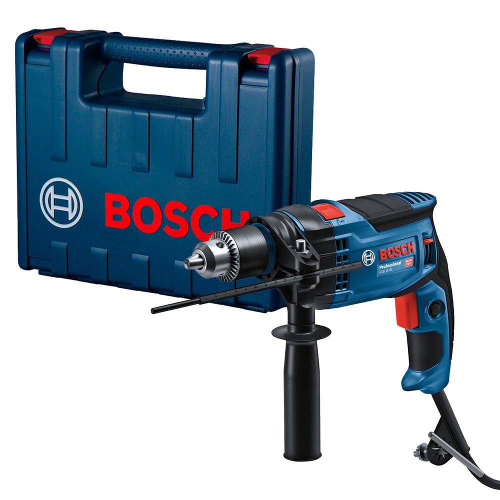 Furadeira de Impacto Profissional Bosch GSB 16 RE 850W 220V