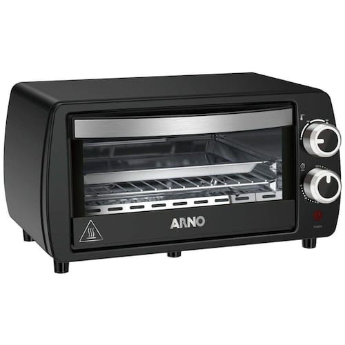 Forno Elétrico Arno Turbo Quartzo 10L de Capacidade e Temporizador FOR1 Menor preço em Forno Elétrico Arno Turbo Quartzo 10L de Capacidade e Temporizador FOR1