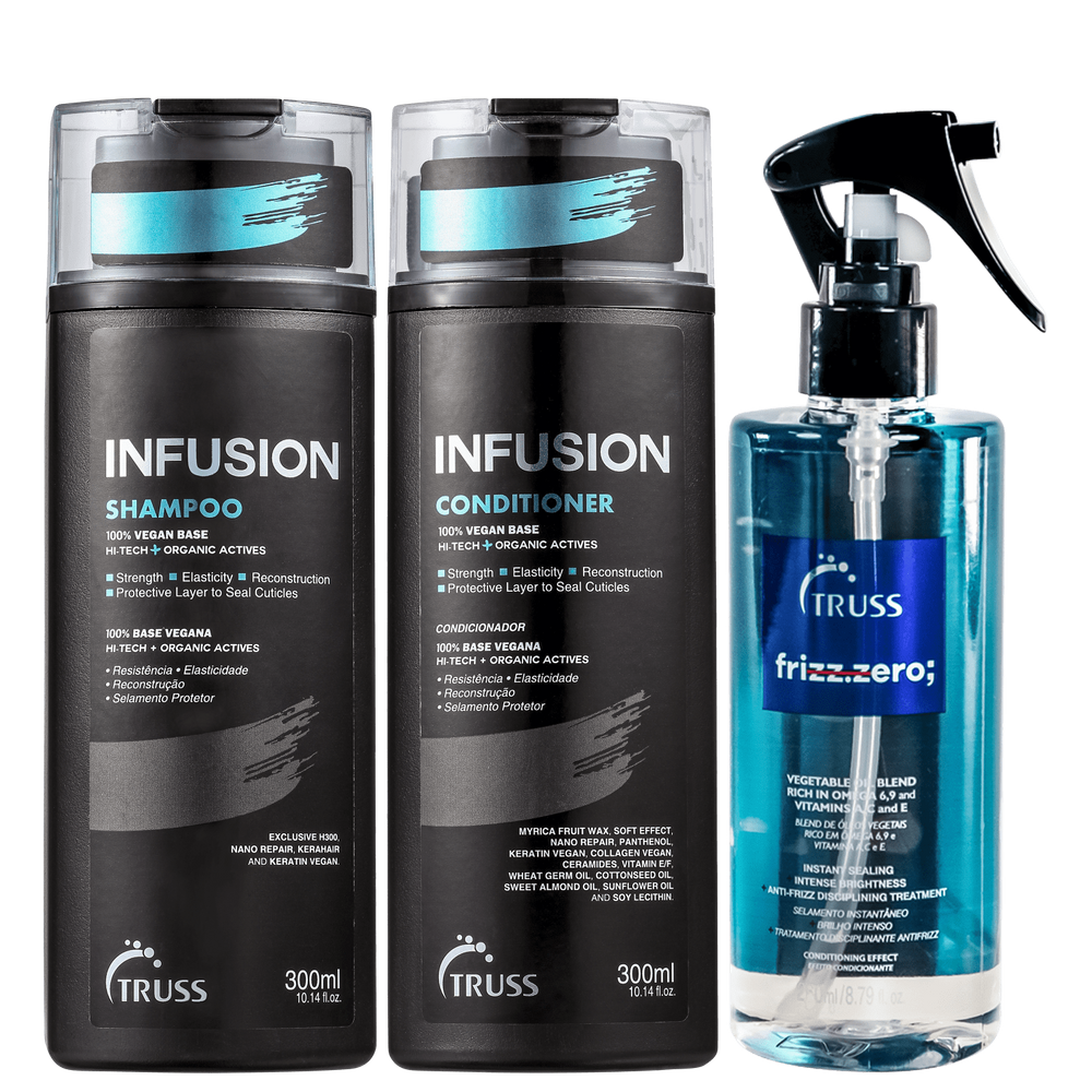 Kit Truss Frizz Zero Infusion (3 Produtos)