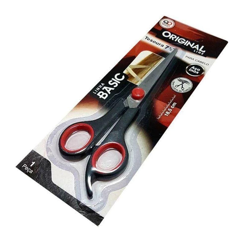 Tesoura Para Cabelo Barbeiro Profissional - 7 Polegadas De 18,8 Cm - Panami