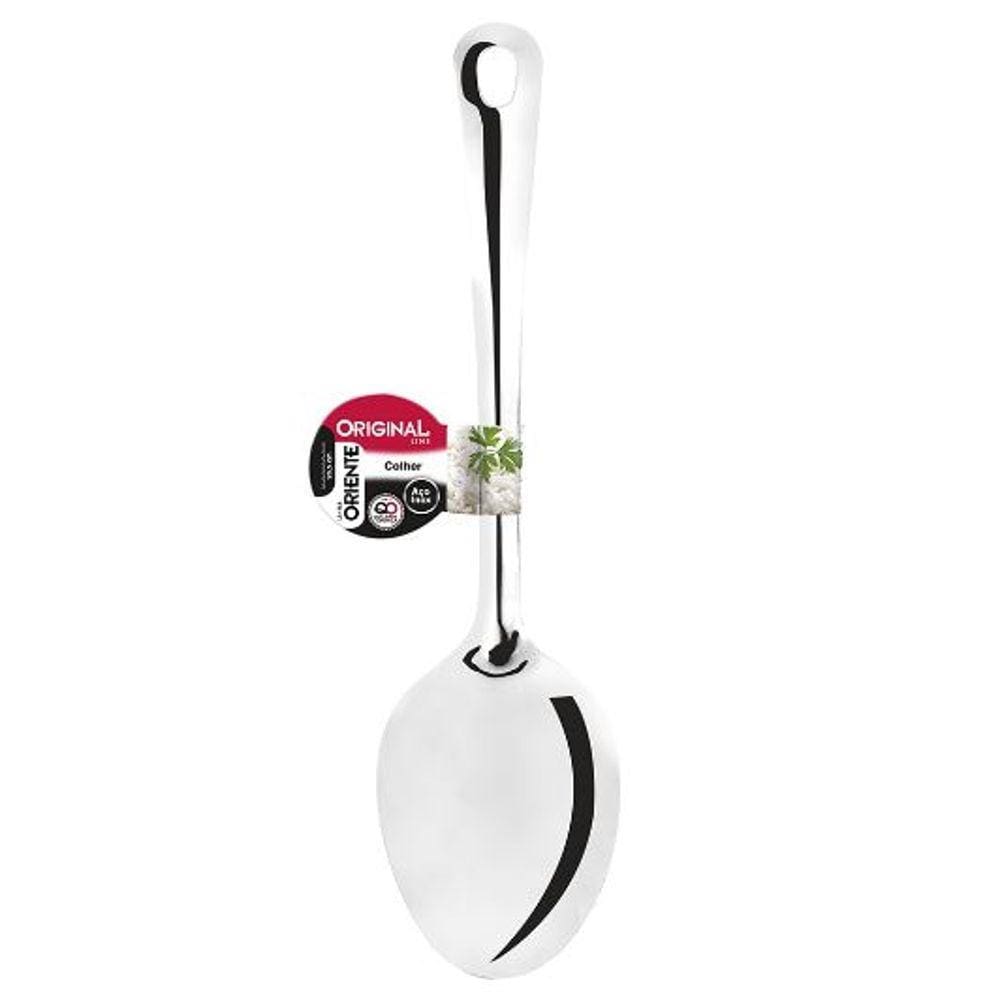 Kit Utensilios Para Cozinha 5 Pecas - Jogo Utensílios para Servir e Cozinhar em Inox 5 peças - Conjunto - PANAMI
