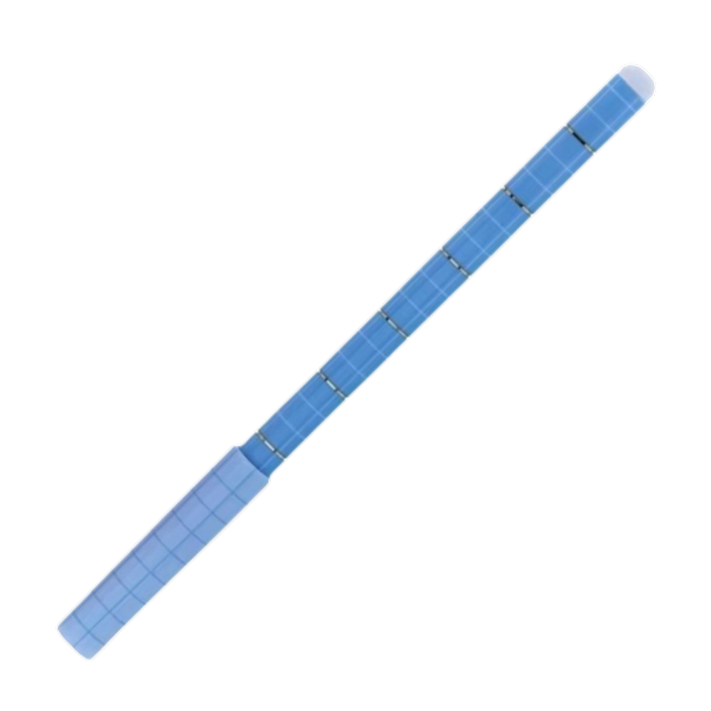 Caneta esferográfica tinta Preta Love Grid Azul Molin