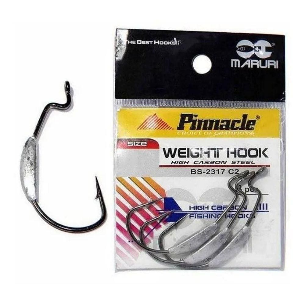 Anzol Pinnacle Weight Hook 6/0 Com 3 Maruri