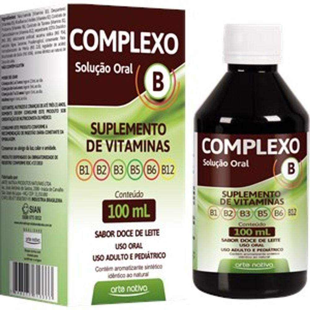 Complexo B Solucao Oral 100 Ml Arte Nativa | Extra