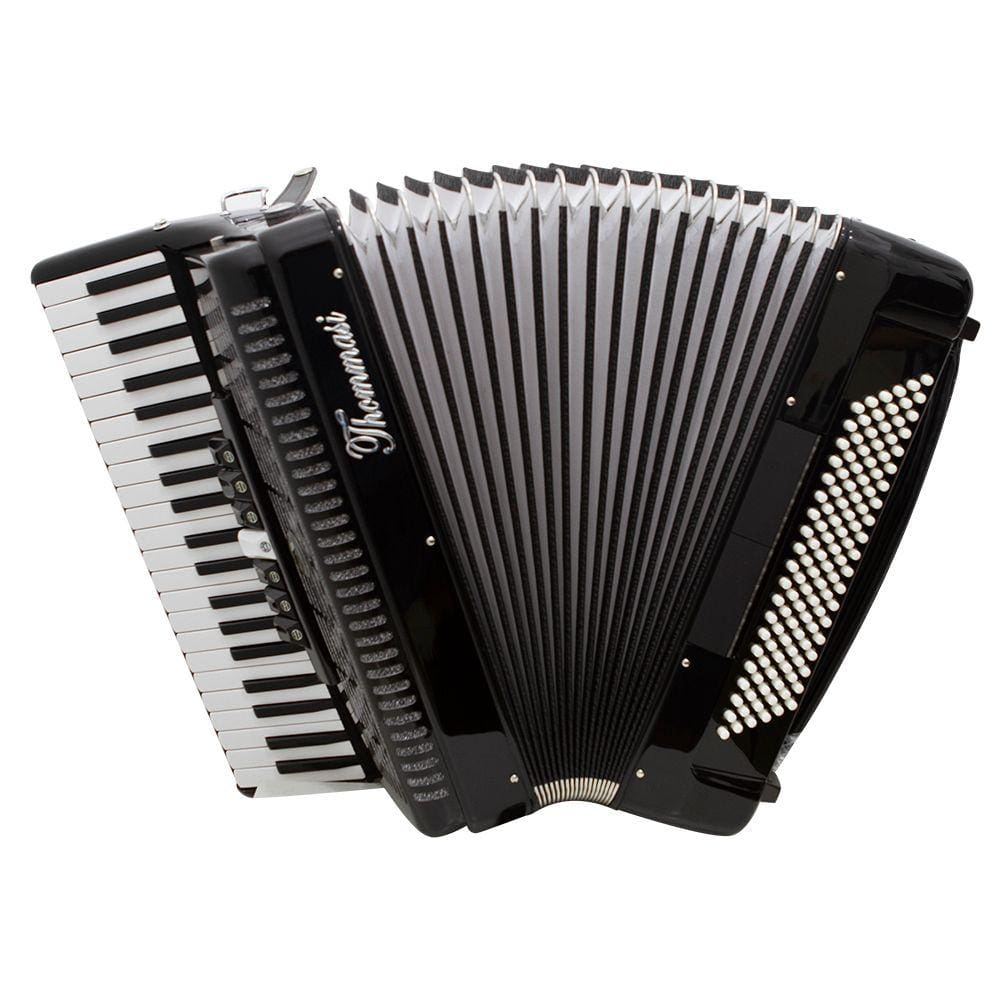 Acordeon 120 Baixos 41 Teclas TA 12009 Preto Thommasi