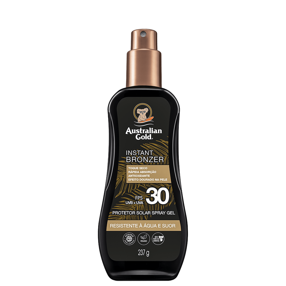 Australian Gold Fps 30 - Protetor Solar Em Spray 237ml - Blz