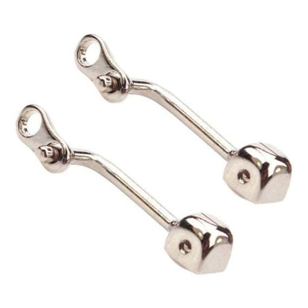 02 Pares Suporte De Plaquetas Para Alumínio Conserto Óculos