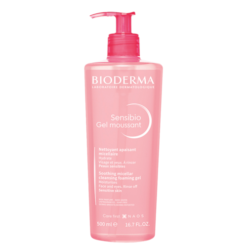 Bioderma Sensibio Calmante e Hidratante Gel de Limpeza 500ml Menor preço em Bioderma Sensibio Calmante e Hidratante Gel de Limpeza 500ml