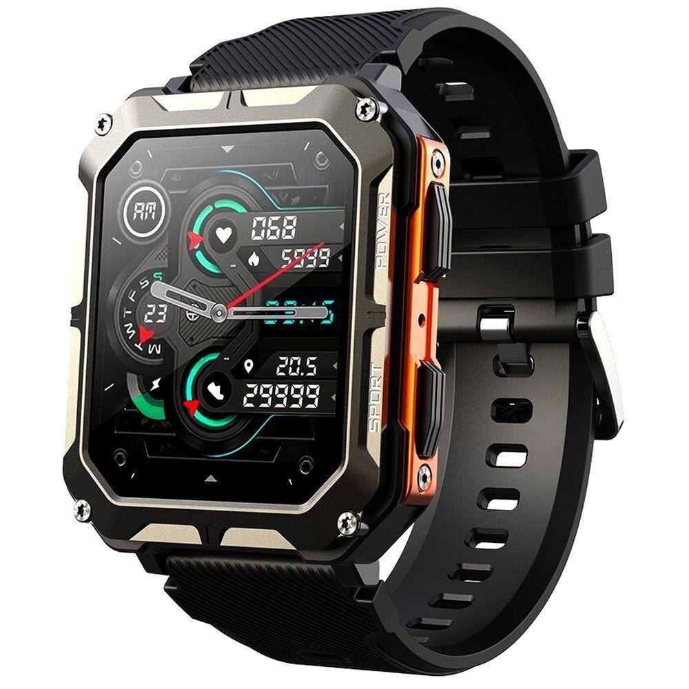 Relógio Masculino Bluetooth Chamada Tela Hd 1.83 Ip68